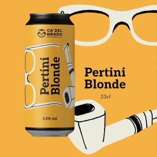 Pertini Blonde – Can 0,33 L – 5,5% Vol