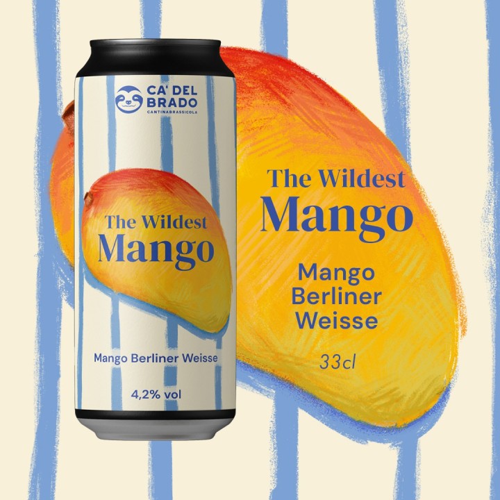 The Wildest Mango - Mango Berliner Weisse – Can 0,33 L – 4,2% Vol