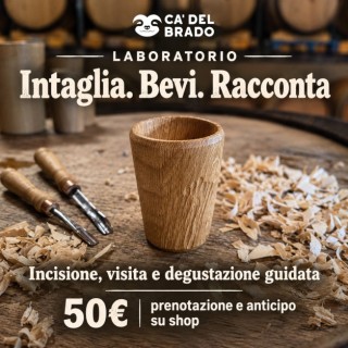 LAB Intaglio legno con degustazione -  8 novembre con Legno Narrante