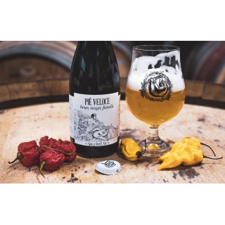 Piè Veloce Brux Naga Fatalii (Spicy Brett Ale) – Bottiglia 0,375 L – 7,4% Vol