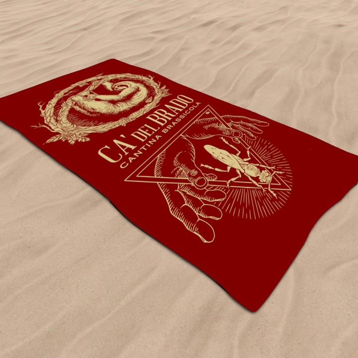 Beach towel Brado 400 gr