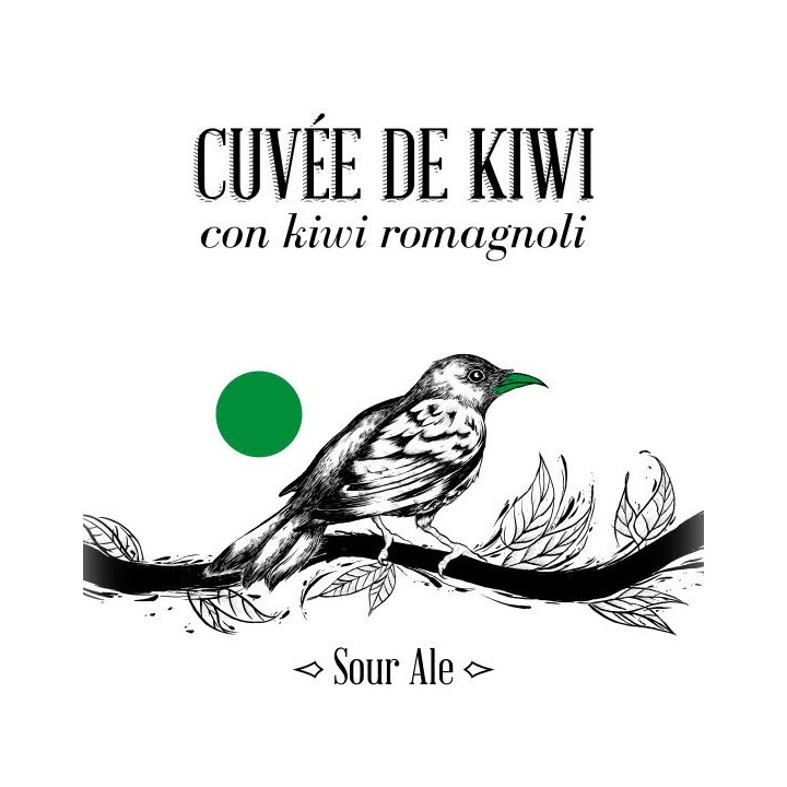 Cuvée de Kiwi (Kiwi Sour Ale) – Bottiglia 0,375 L – 7,8% Vol