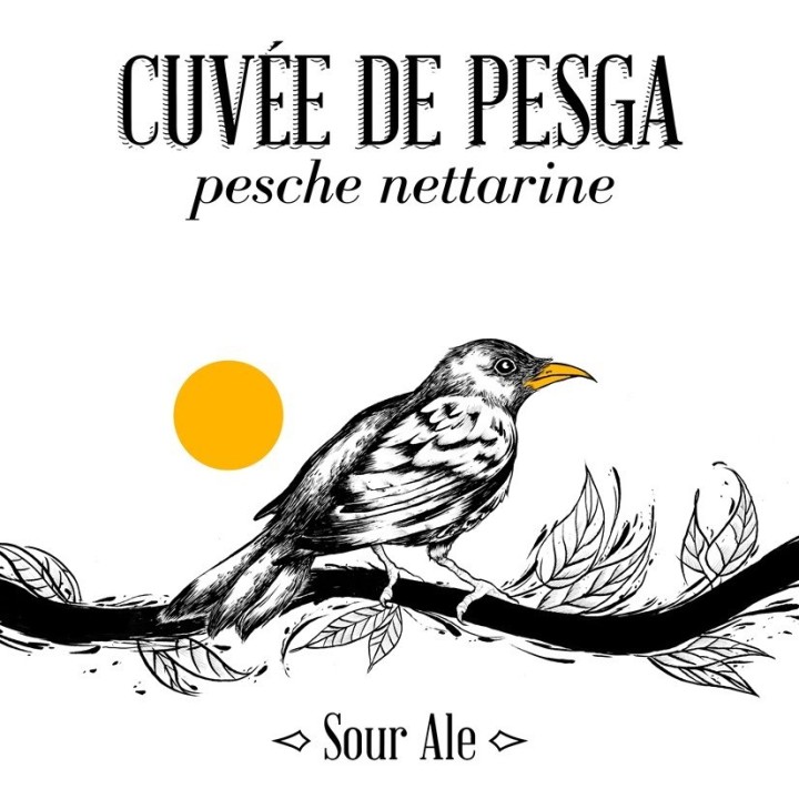 Cuvée de Pesga (Peach Sour Ale) – Bottle 0,375 L – 7,8% Vol
