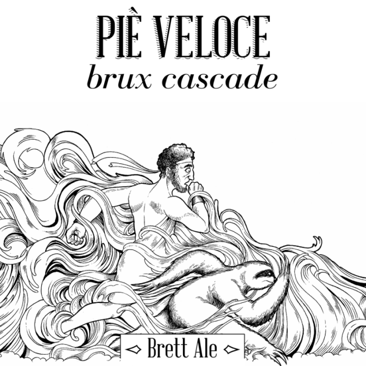 Piè Veloce Brux Cascade (Brett Ale) – Bottle 0,375 L – 7,4% Vol