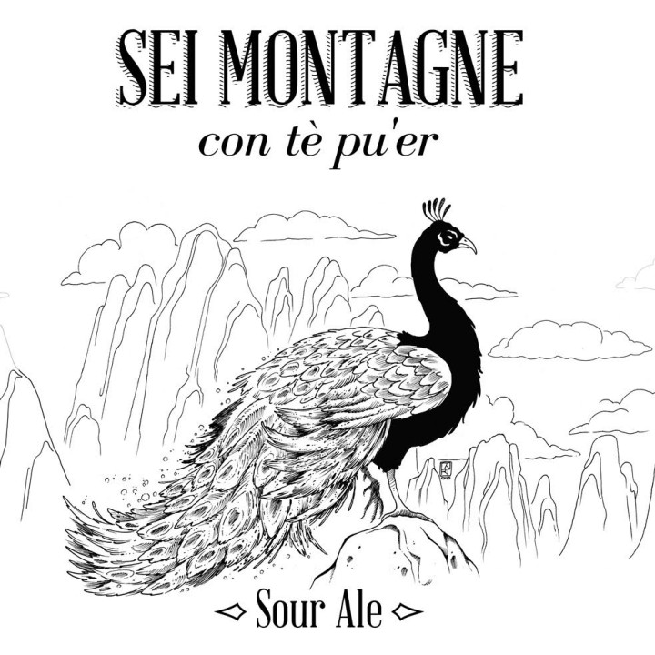 Sei Montagne (Sour Ale al tè pu'er) – Bottiglia 0,375 L – 7,4% Vol