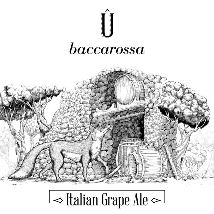 Û Baccarossa (Italian Grape Ale) – Bottiglia 0,375 L – 7,9% Vol