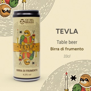 Tevla (Table Beer) – Can 0,33 L – 4,5% Vol