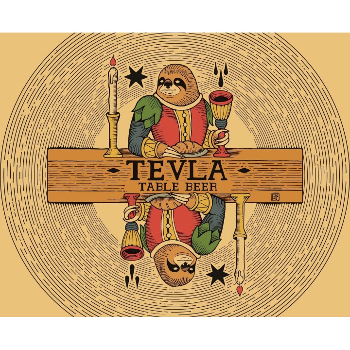 Tevla (Table Beer) – Lattina 0,33 L – 4,5% Vol