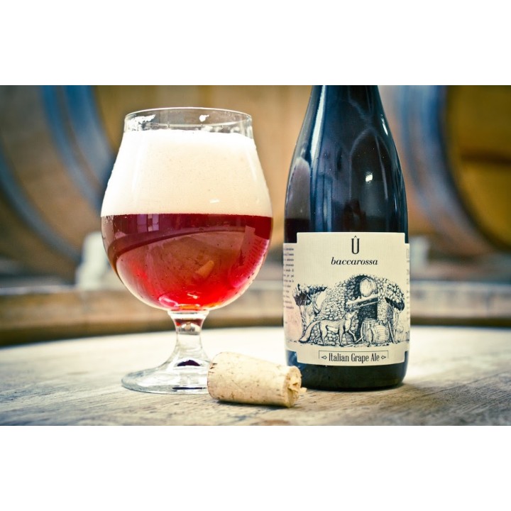 Û Baccarossa (Italian Grape Ale) – Bottle 0,375 L – 7,9% Vol