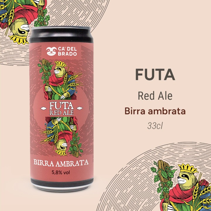 Futa (Red Ale) – Can 0,33 L – 5,8% Vol