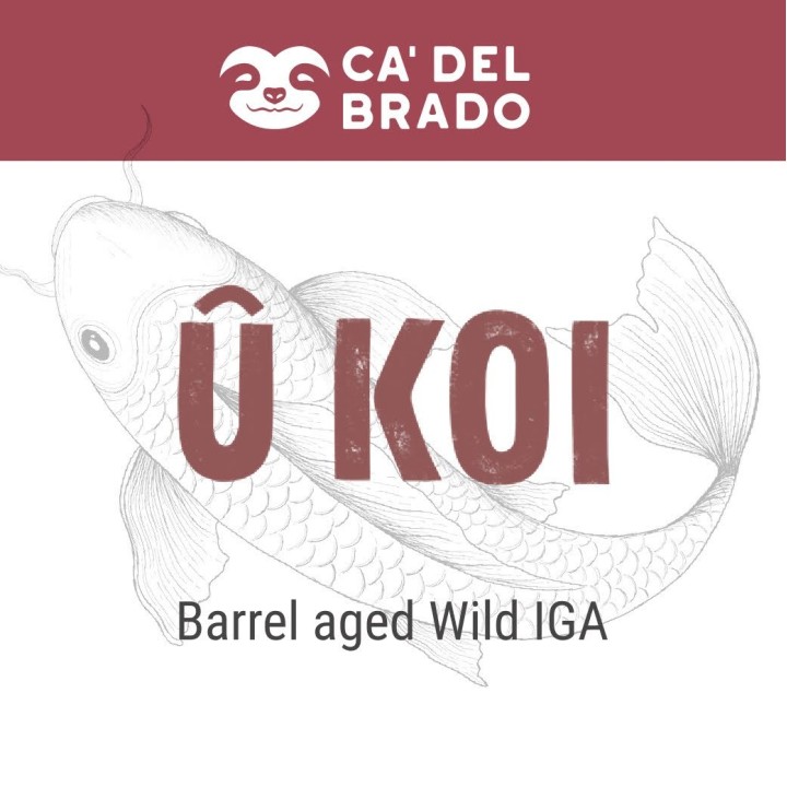 Û KOI (Italian Grape Ale) – Bottle 0,375 L – 7,9% Vol