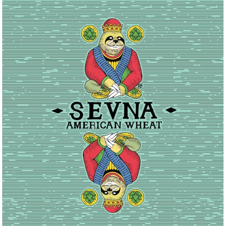 Sevna (Funky America Wheat) – Can 0,33 L – 4,5% Vol