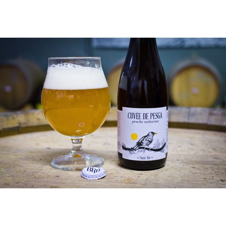 Cuvée de Pesga (Peach Sour Ale) – Bottle 0,375 L – 7,8% Vol