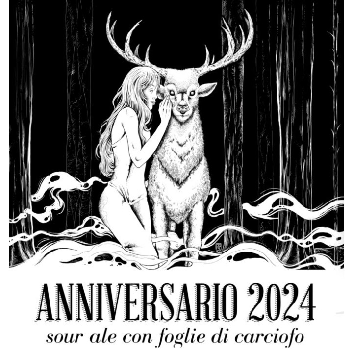 Anniversario 2024 (Sour Ale con foglie di carciofo) – Bottiglia 0,375 L – 7,4% Vol