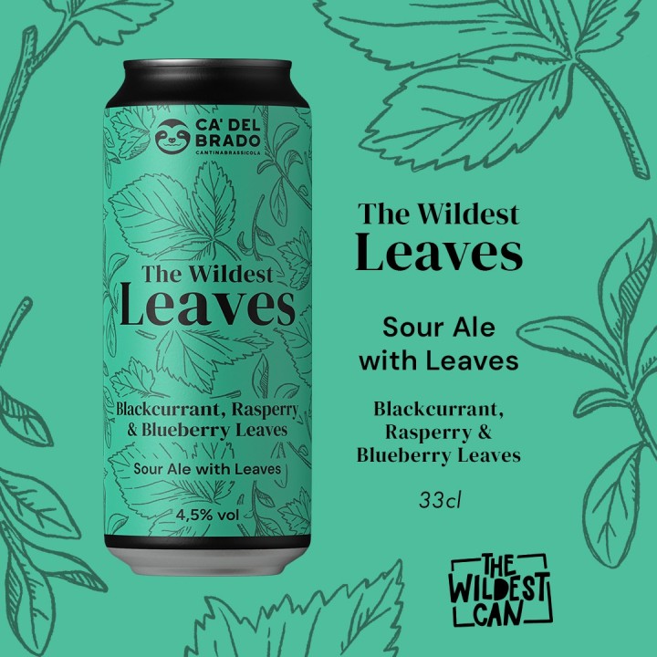 The Wildest Leaves - Sour Ale with Leaves - Lattina 0,33 L – 4,5% Vol