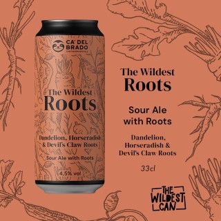 The Wildest Roots - Sour Ale with Roots - Lattina 0,33 L – 4,5% Vol