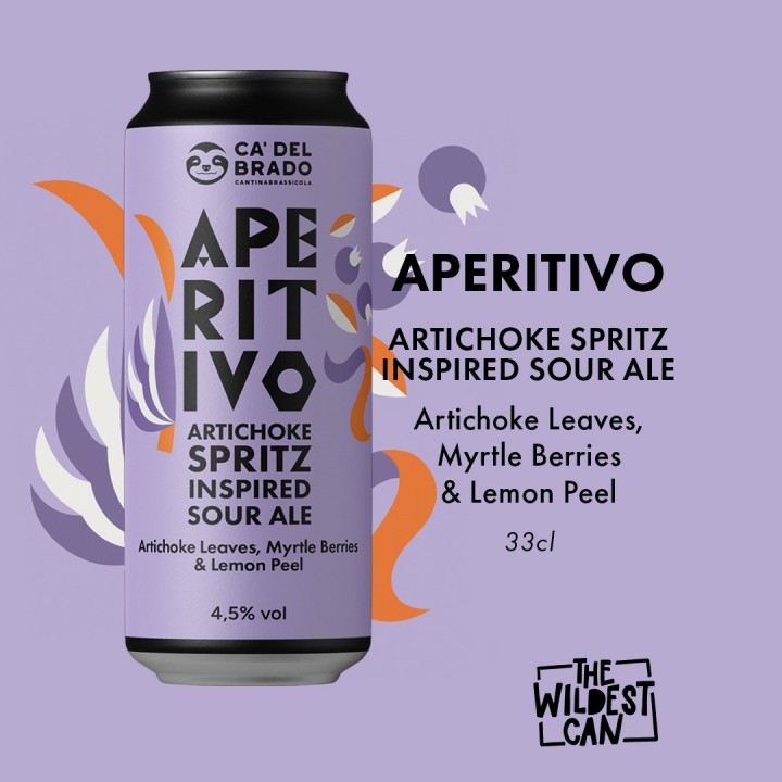 Aperitivo Artichoke Spritz Inspired Sour Ale – Lattina 0,33 L – 4,5% Vol