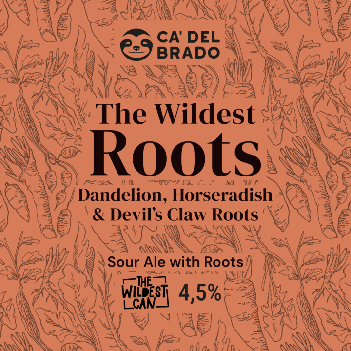 The Wildest Roots - Sour Ale with Roots - Lattina 0,33 L – 4,5% Vol