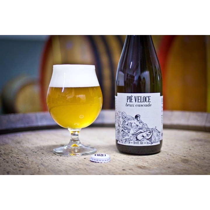 Piè Veloce Brux Cascade (Brett Ale) – Bottle 0,375 L – 7,4% Vol