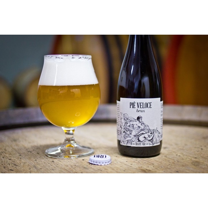 Piè Veloce Brux (Brett Ale) – Bottiglia 0,375 L – 7,4% Vol