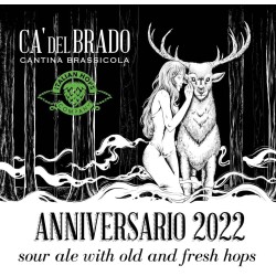 Anniversario 2022 (Sour Ale with old and fresh hops) – Bottiglia 0,375 L – 7,4% Vol