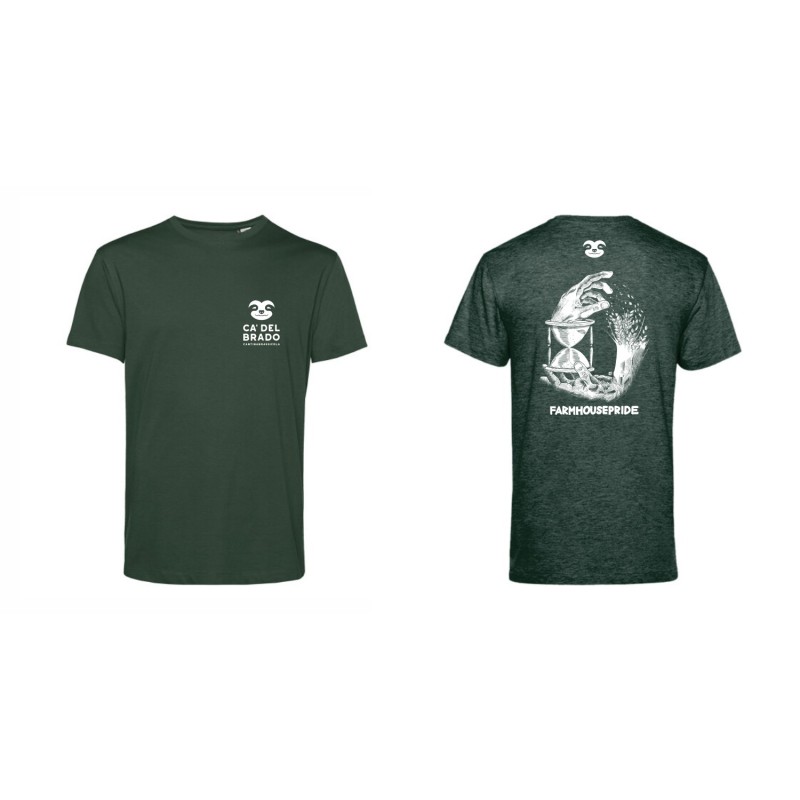 T-Shirt FarmhousePride Verde Cotone Bio