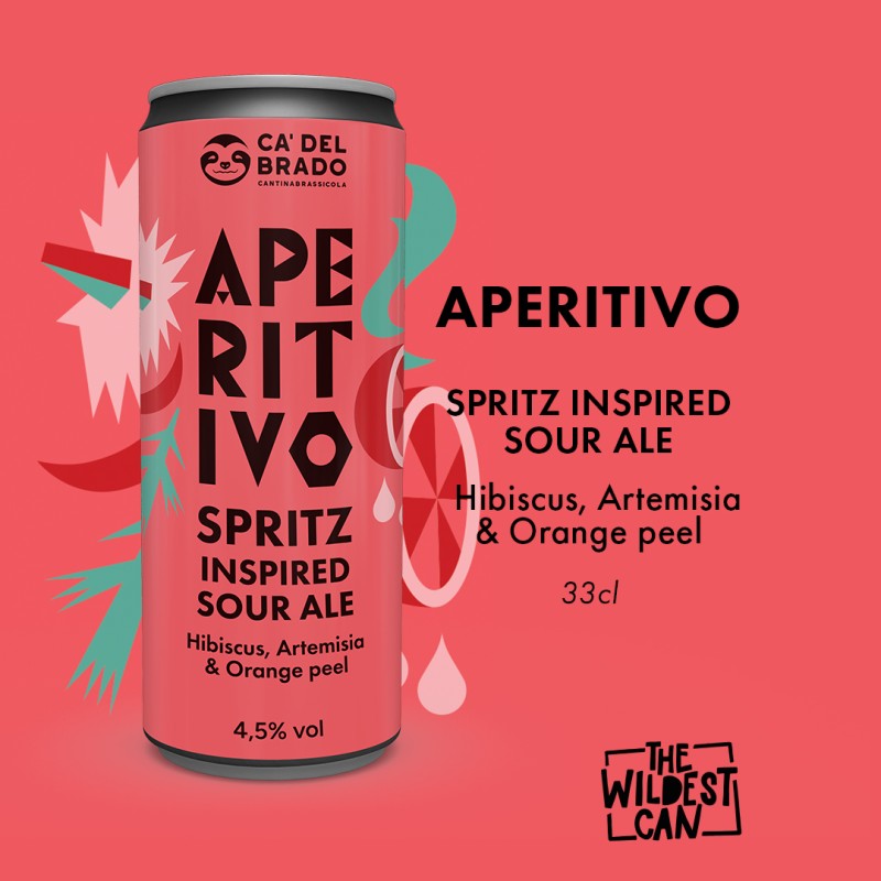 Aperitivo Spritz Inspired Sour Ale – Lattina 0,33 L – 4,5% Vol