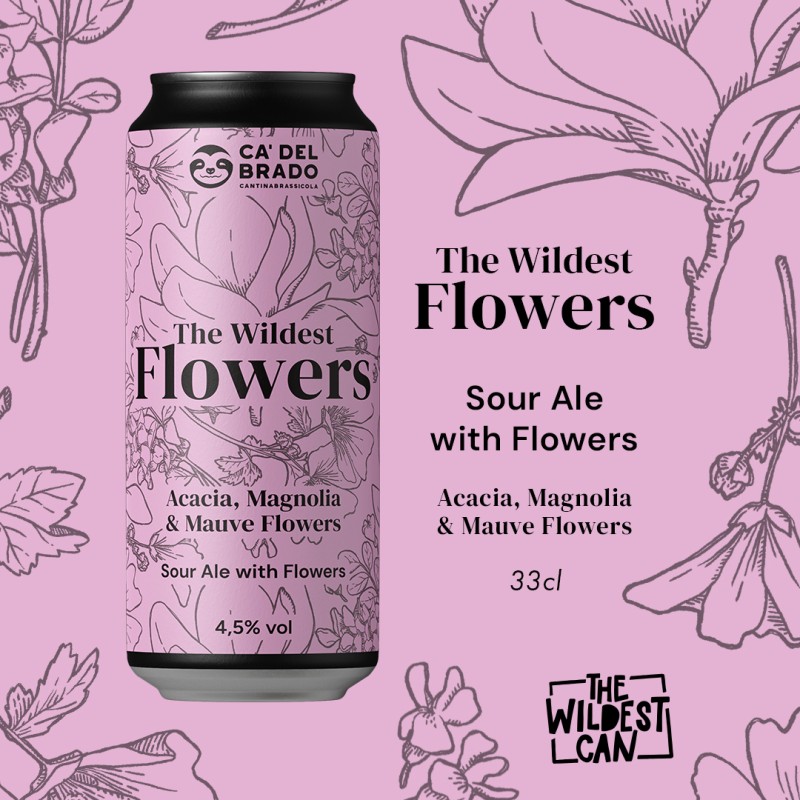 The Wildest Flowers - Sour Ale with Flowers - Can 0,33 L – 4,5% Vol