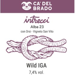Intrecci Alba 23 (Sour Italian Grape Ale) – Bottle 0,375 L – 7,4% Vol