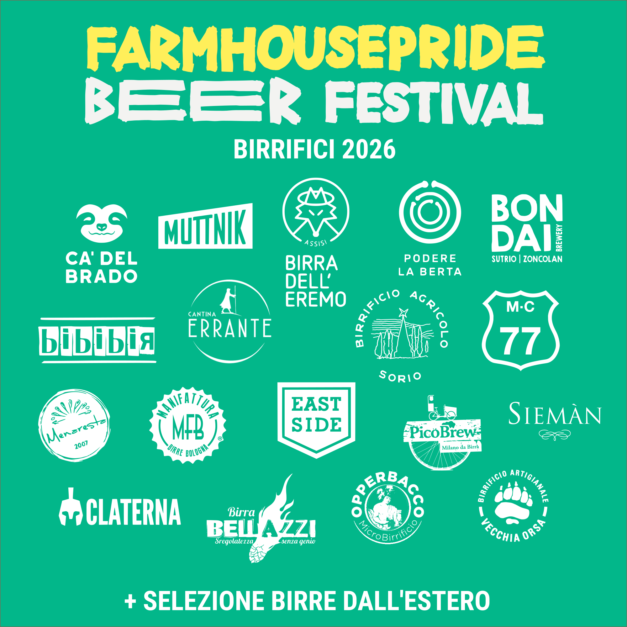 FARMHOUSE PRIDE 2026 – BIRRE